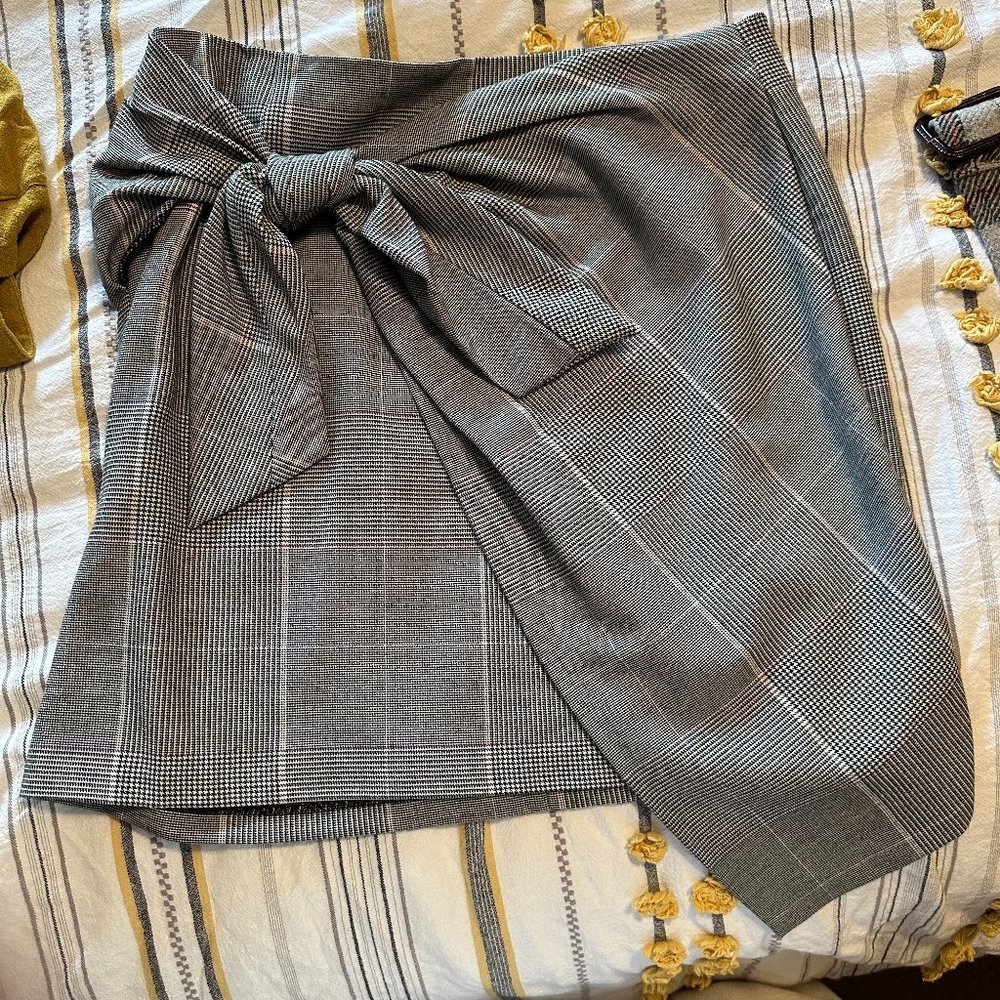 Who What Wear, Plaid Bow Skirt